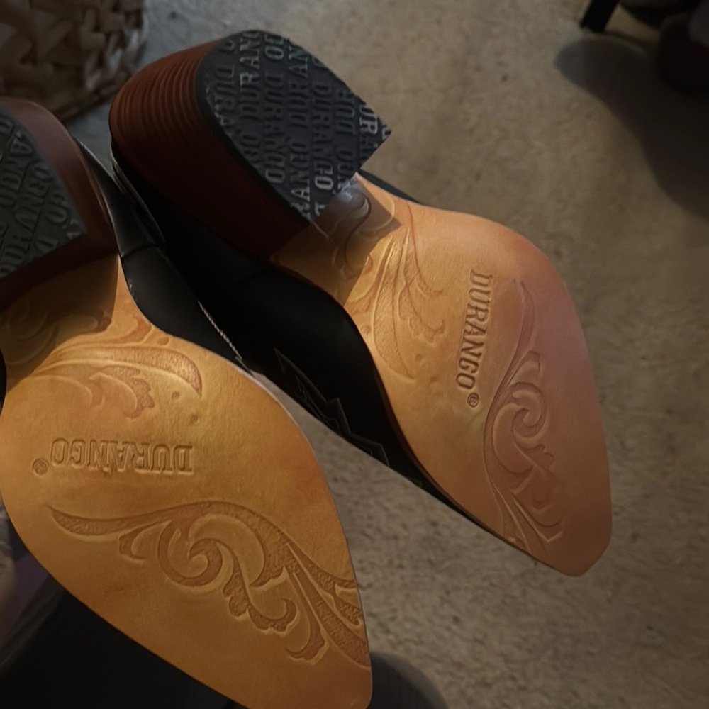 Black Durango Boots - Picture 2 of 3